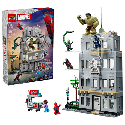 The LEGO® Group Marvel Spider-Man vs. Hulk Epic Clash Set 76350