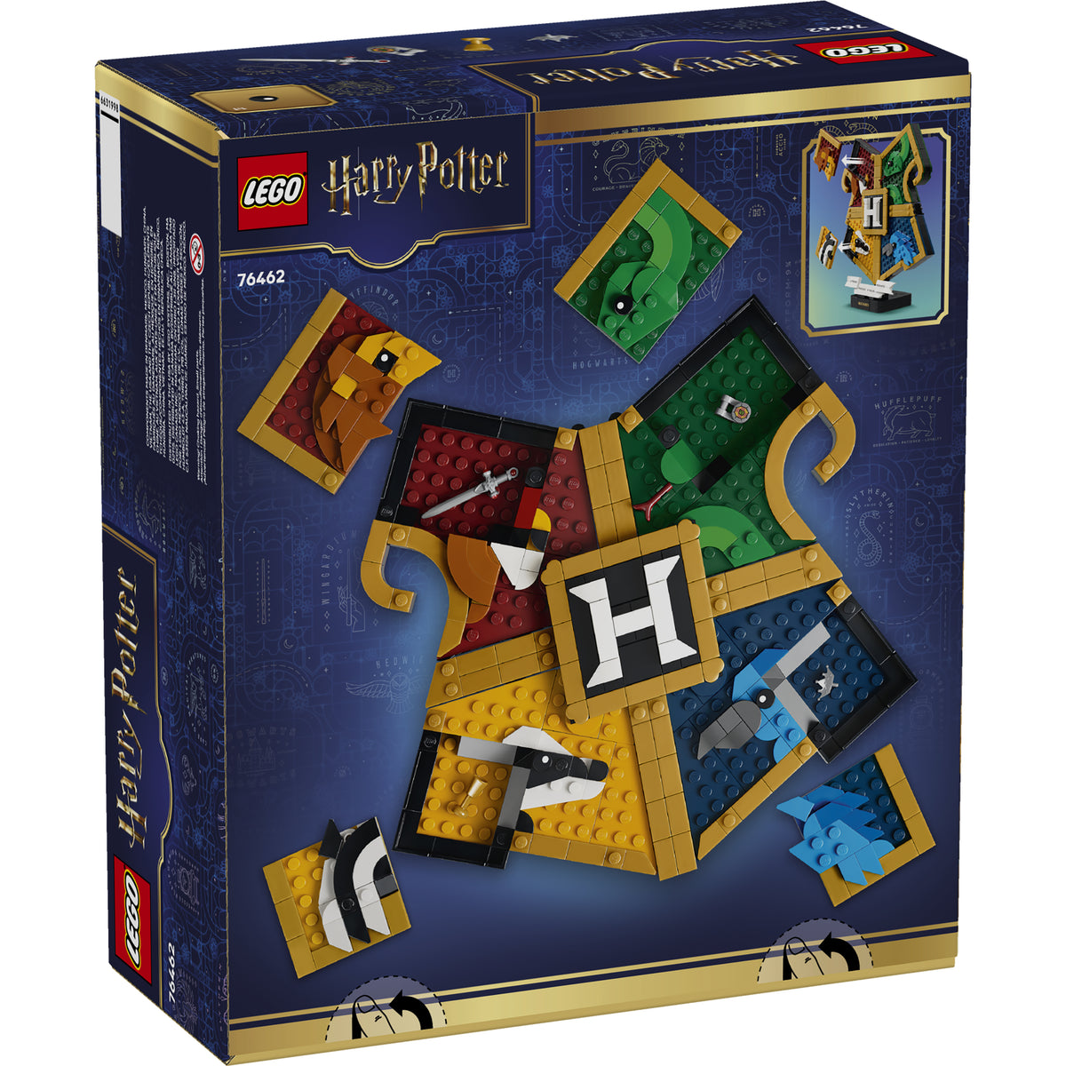 The LEGO® Group Harry Potter Hogwarts House Crest Set 76462