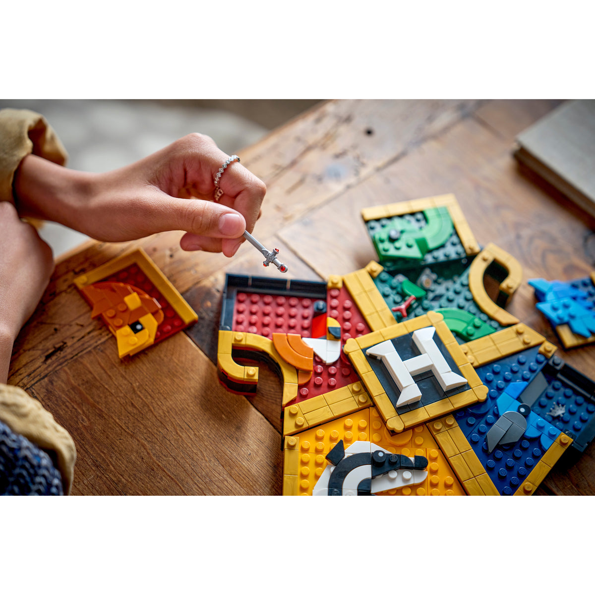 The LEGO® Group Harry Potter Hogwarts House Crest Set 76462