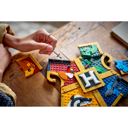 The LEGO® Group Harry Potter Hogwarts House Crest Set 76462