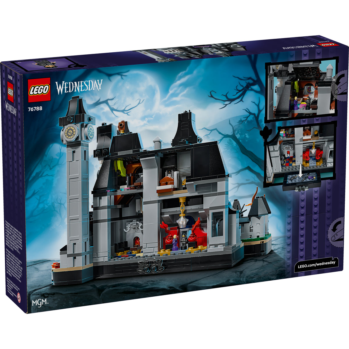 The LEGO® Group Wednesday Nevermore Academy Set 76788