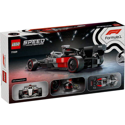 The LEGO® Group Speed Champions Audi Revolut F1 Team R26 Race Car Set 77259
