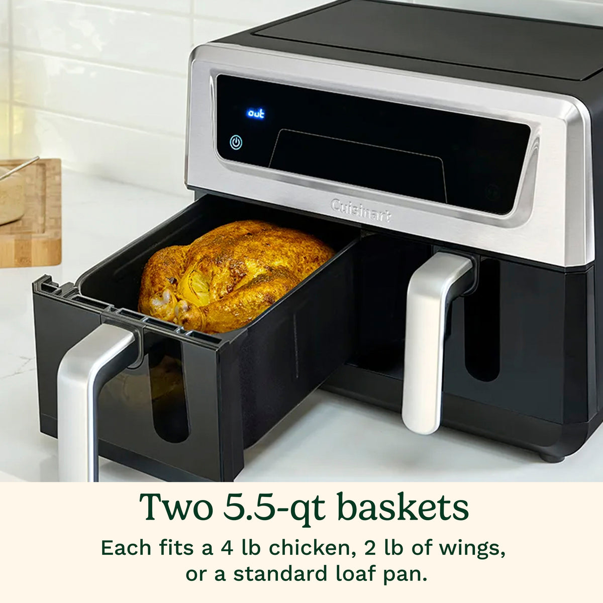 Cuisinart Dual Zone Pro 11-Qt Basket Air Fryer