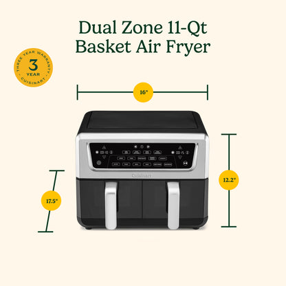 Cuisinart Dual Zone Pro 11-Qt Basket Air Fryer