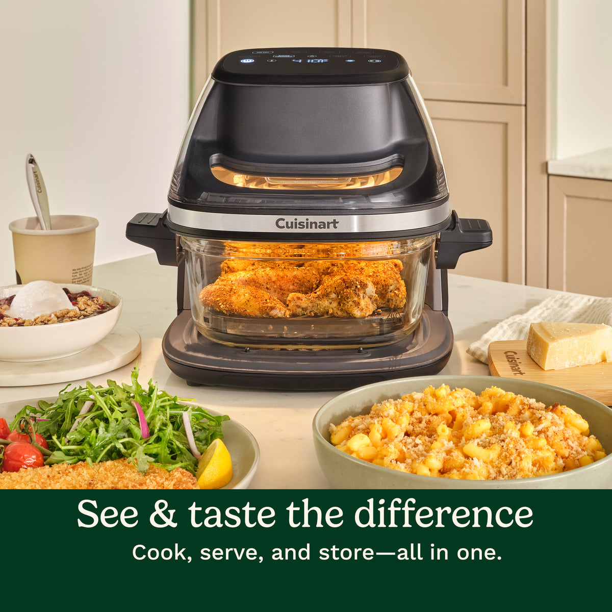 Cuisinart ClearView 4-quart Glass Basket Air Fryer