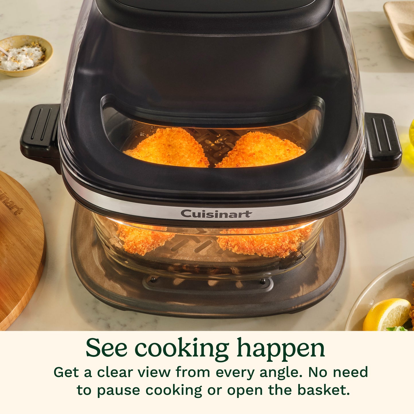 Cuisinart ClearView 4-quart Glass Basket Air Fryer