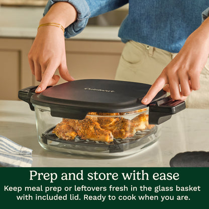 Cuisinart ClearView 4-quart Glass Basket Air Fryer