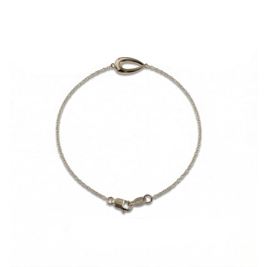 Aspen Ry Adore Open Teardrop Bracelet