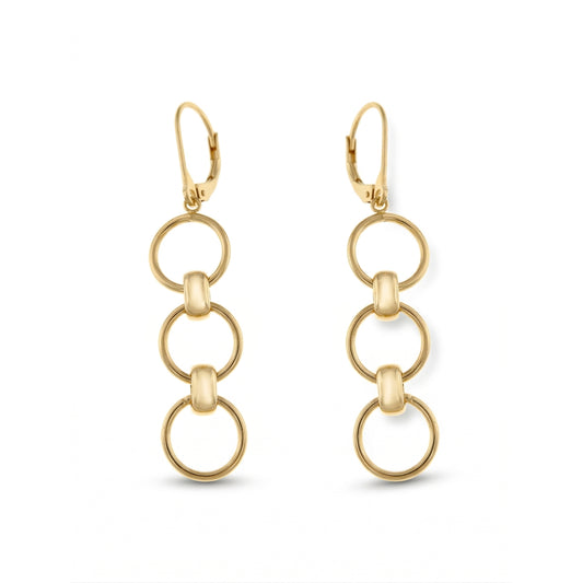 Aspen Ry Fiore Circle Earrings