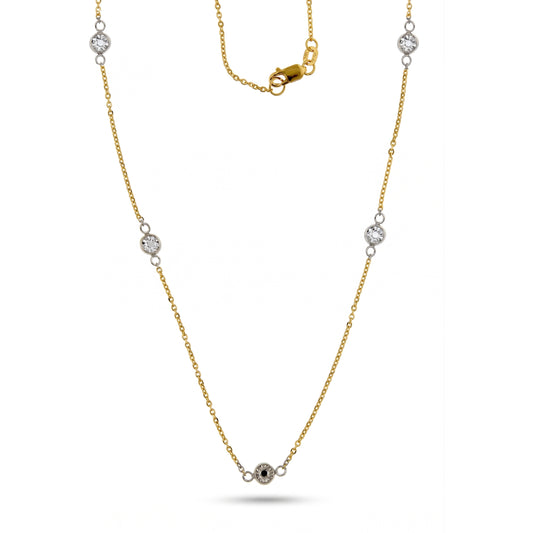 Aspen Ry Starlight Station Necklace