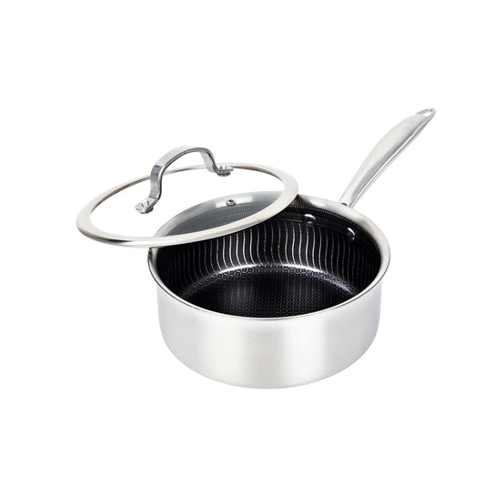 Brentwood 2.2-Quart 3-Ply Hybrid Non-StickInduction Ready Saucepan
