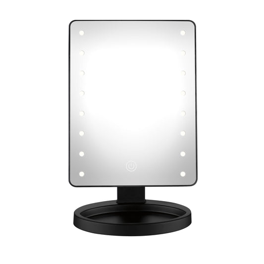 Conair Hollywood Mirror: Matte Black Lighted Makeup Mirror