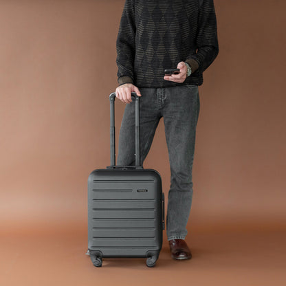Premier 20 Inch Hardside Carry-On Luggage with 3 Packing Cubes