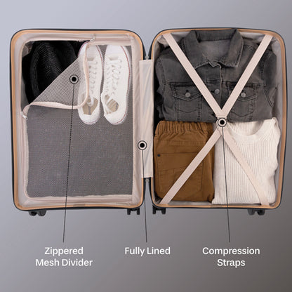 Premier Heritage Pro 5-Piece Hardside Spinner Luggage Set