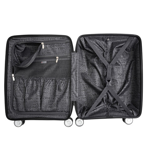 Air Canada Magnum 20 Inch Hardside Carry On Luggage for Airplanes