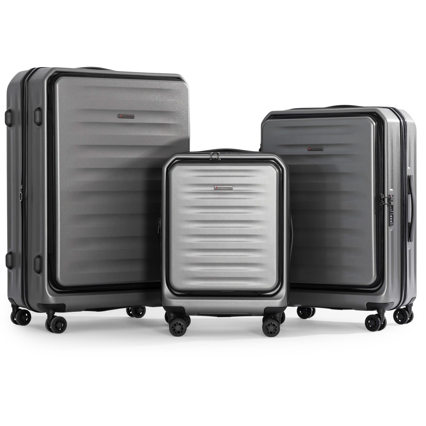Air Canada Clairmont 3 Piece Hardside Luggage Set with TSA Lock