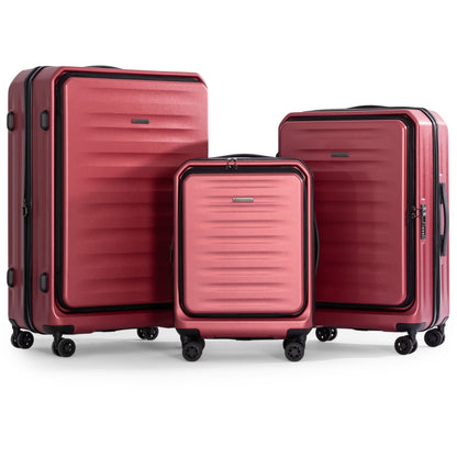 Air Canada Clairmont 3 Piece Hardside Luggage Set with TSA Lock