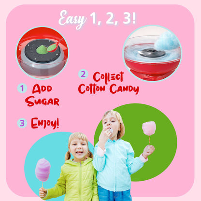 Brentwood Classic Cotton Candy Machine with Sugar Scoop