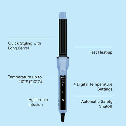 Conair Hyaluronic Hydro 1 Inch Curling Iron