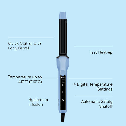 Conair Hyaluronic Hydro 1 Inch Curling Iron