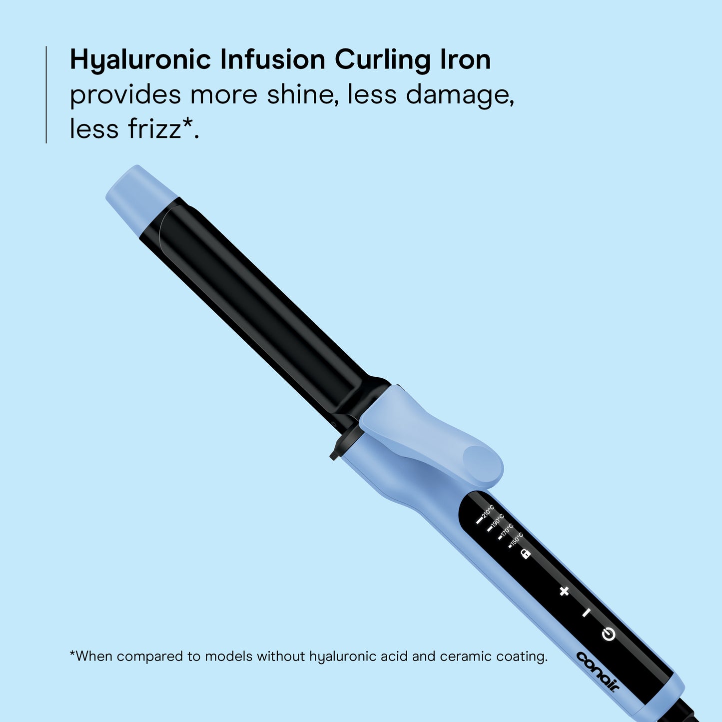 Conair Hyaluronic Hydro 1 Inch Curling Iron