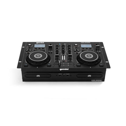 Gemini CDM-4000BT Dual CD/USB DJ Media Player with Bluetooth & 2-Channel Mixer
