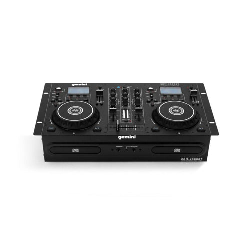Gemini CDM-4000BT Dual CD/USB DJ Media Player with Bluetooth & 2-Channel Mixer