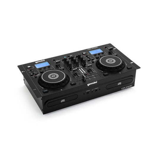Gemini CDM-4000BT Dual CD/USB DJ Media Player with Bluetooth & 2-Channel Mixer