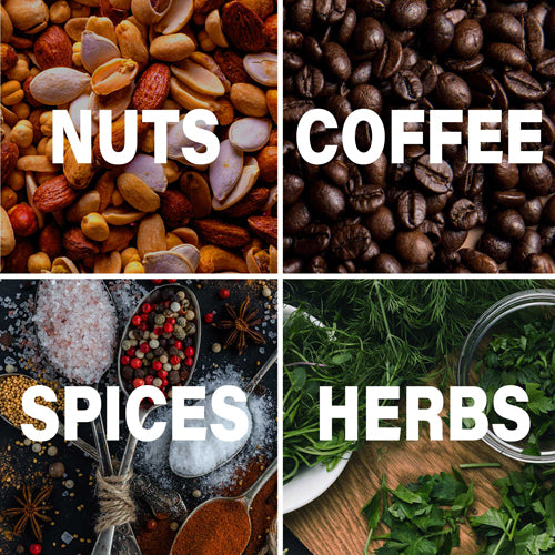 Brentwood 75-Gram Electric Wet and Dry Coffee Bean, Herb, and Spice Grinder
