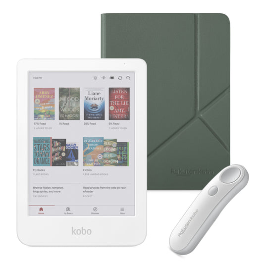 Rakuten Kobo Clara Colour With Kobo Remote and SleepCover