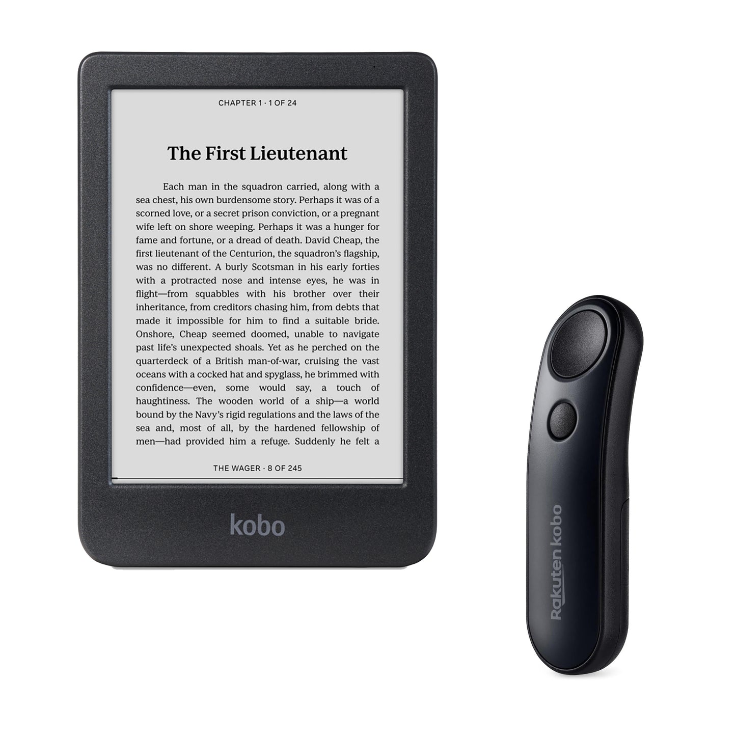 Rakuten Kobo Clara BW with Kobo Remote