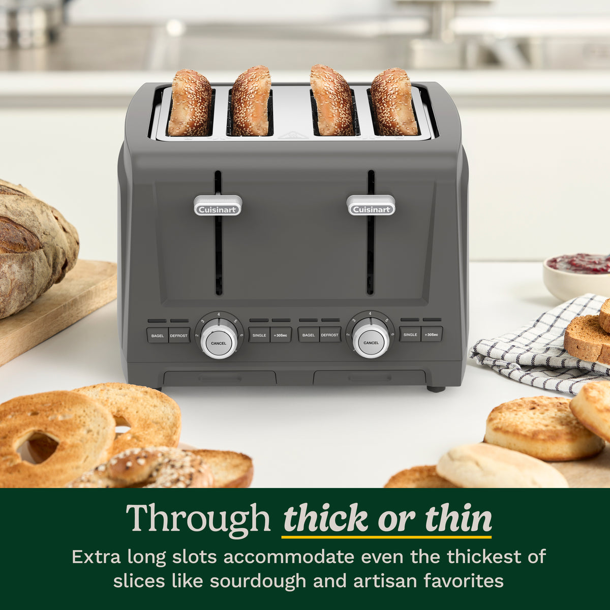 Cuisinart 4-Slice XL Slot Toaster