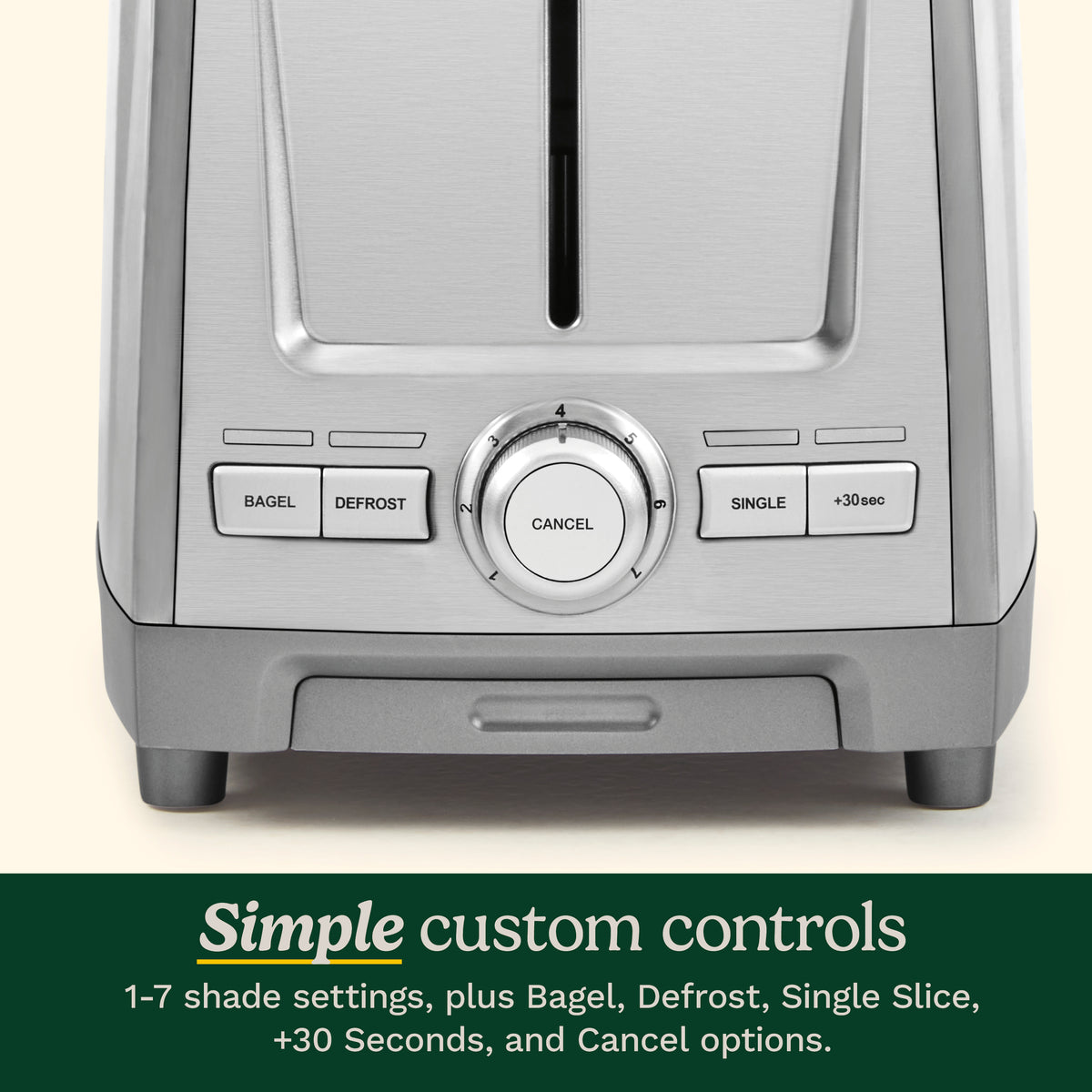 Cuisinart 2-Slice XL Slot Stainless Steel Toaster
