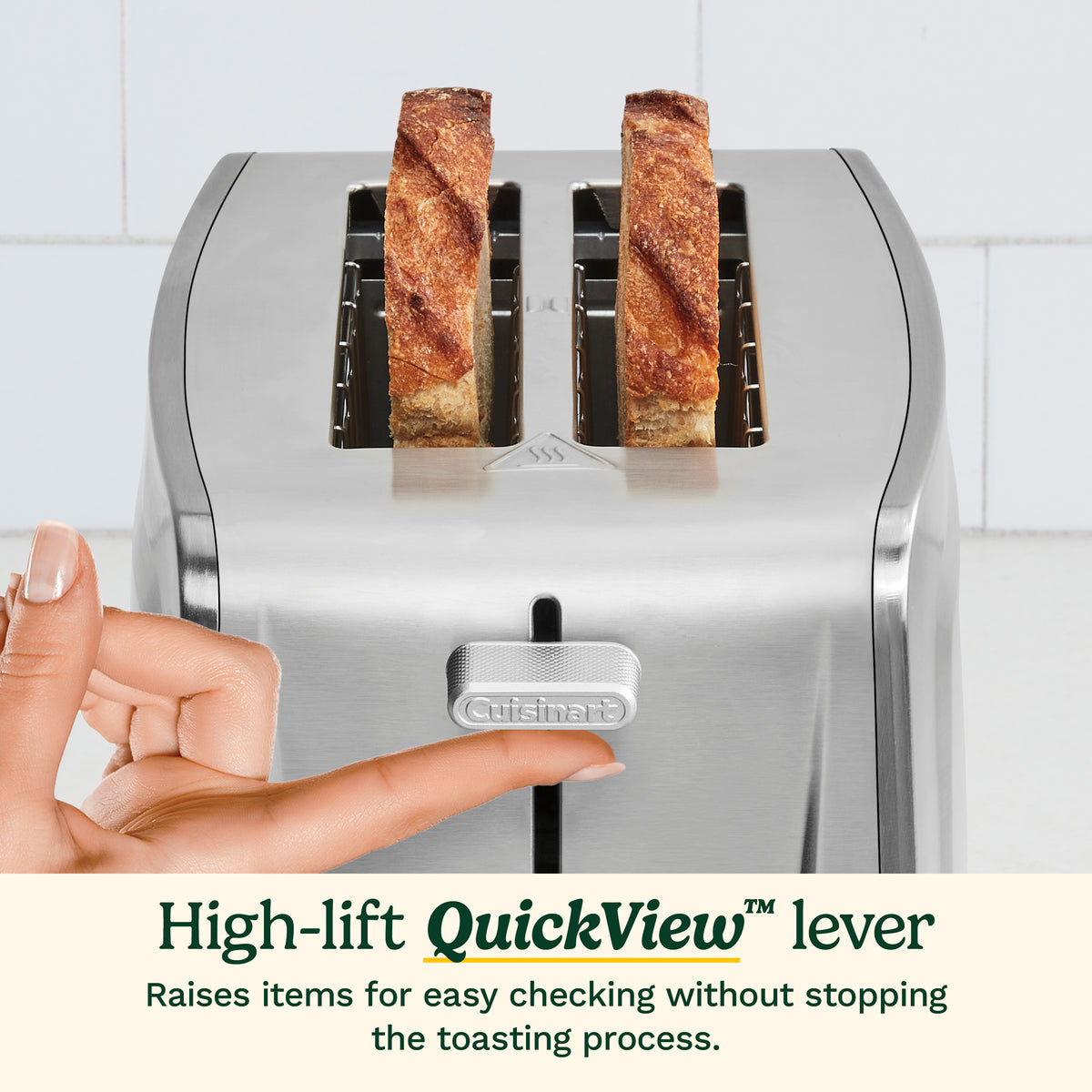 Cuisinart 2-Slice XL Slot Stainless Steel Toaster