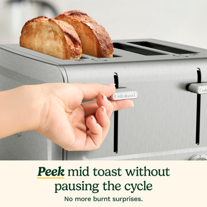 Cuisinart 4-Slice XL-Slot Stainless Steel Toaster