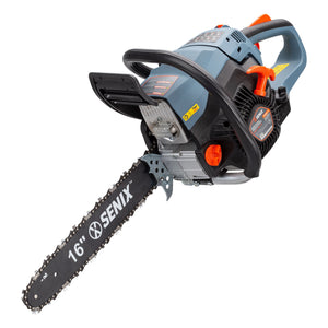 SENIX Tools 46cc 4-Cycle 16 inch Gas Chainsaw