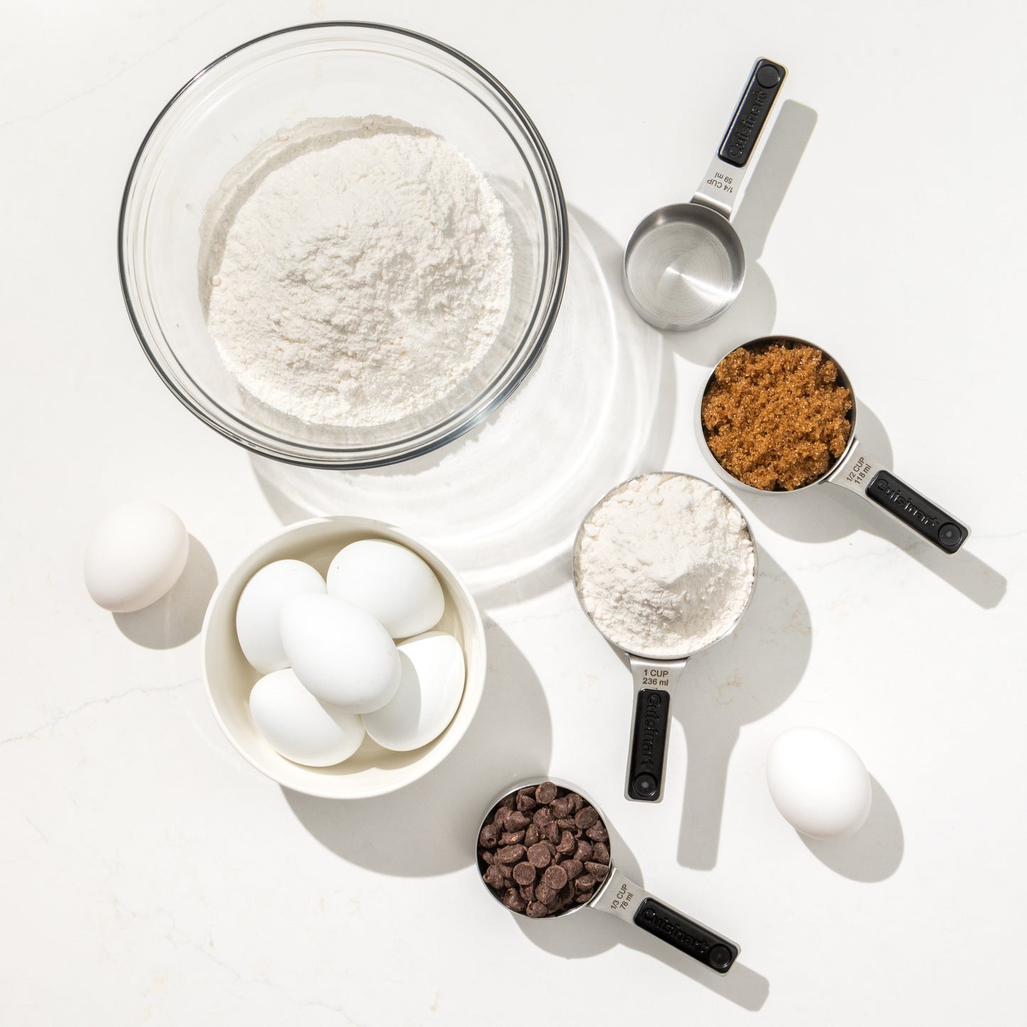 Cuisinart 4-Piece Magnetic Measuring Cup Set