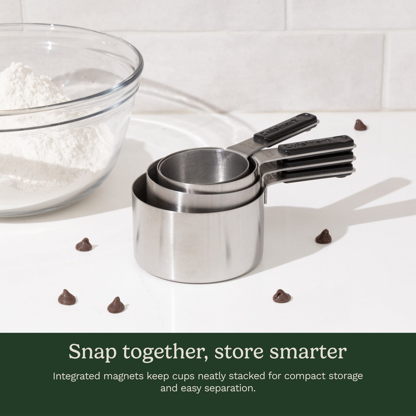 Cuisinart 4-Piece Magnetic Measuring Cup Set