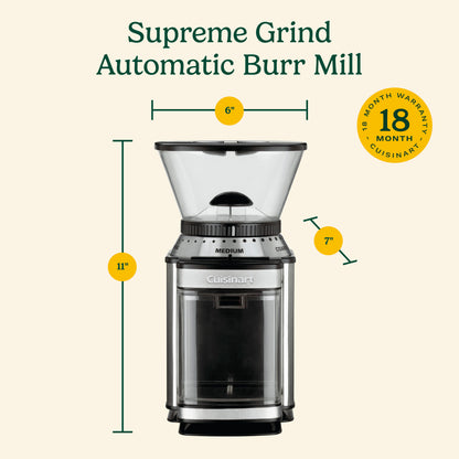 Cuisinart Supreme Grind Automatic Burr Mill