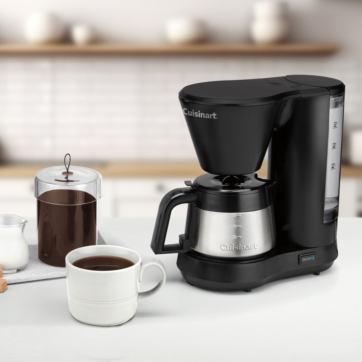 Cuisinart 5-Cup Coffeemaker with Stainless Steel Carafe