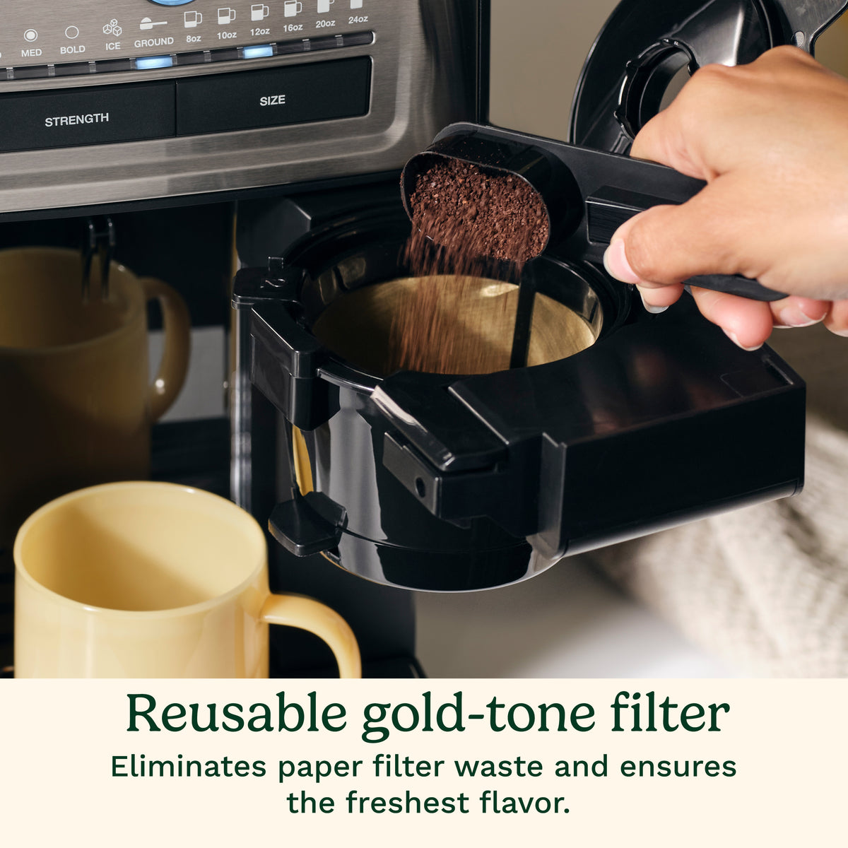 Cuisinart Custom Grind & Brew™ Single-Cup Coffee Maker