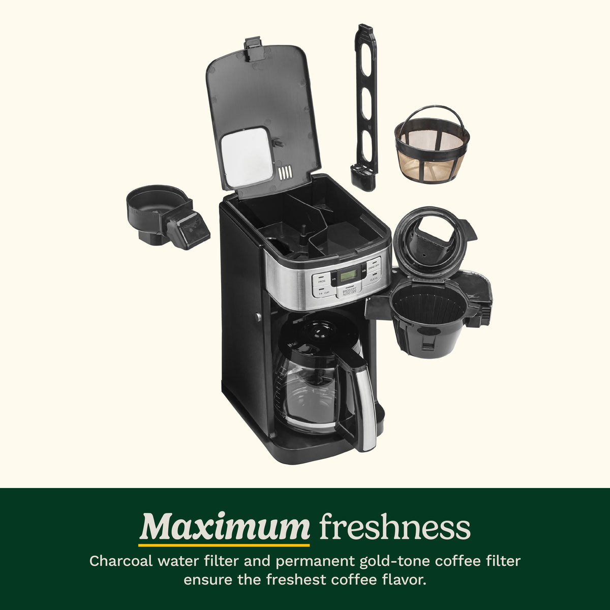 Cuisinart Automatic Grind & Brew 12-Cup Coffeemaker