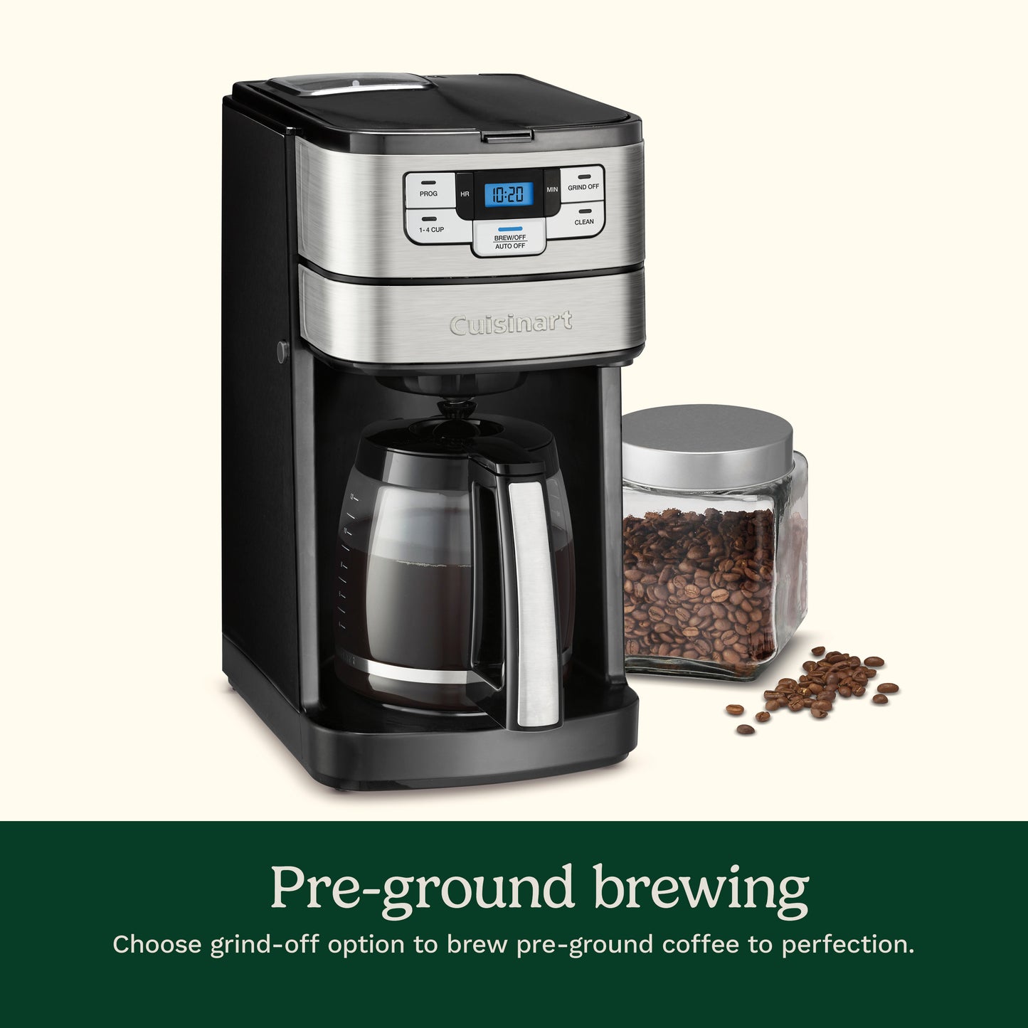 Cuisinart Automatic Grind & Brew 12-Cup Coffeemaker