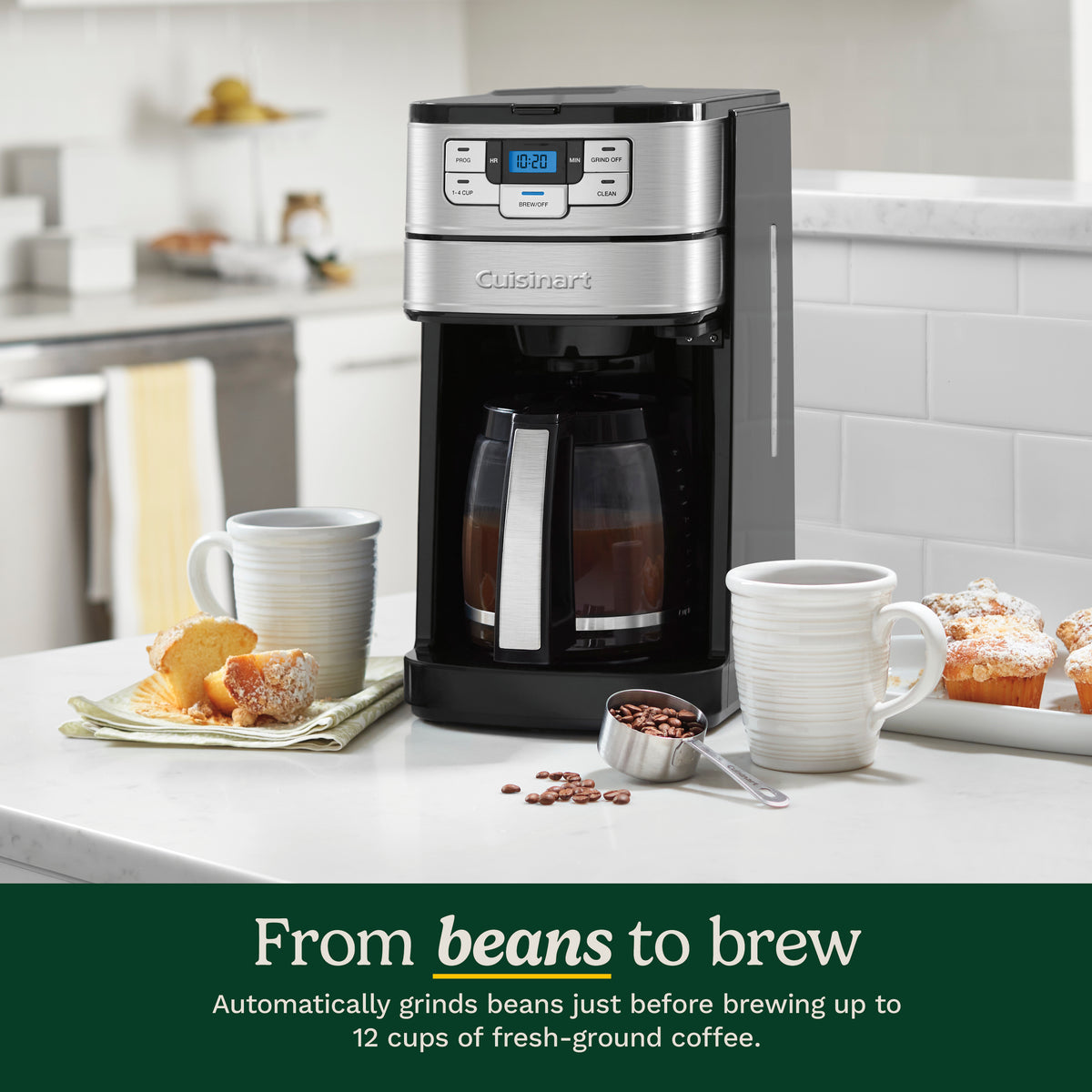 Cuisinart Automatic Grind & Brew 12-Cup Coffeemaker
