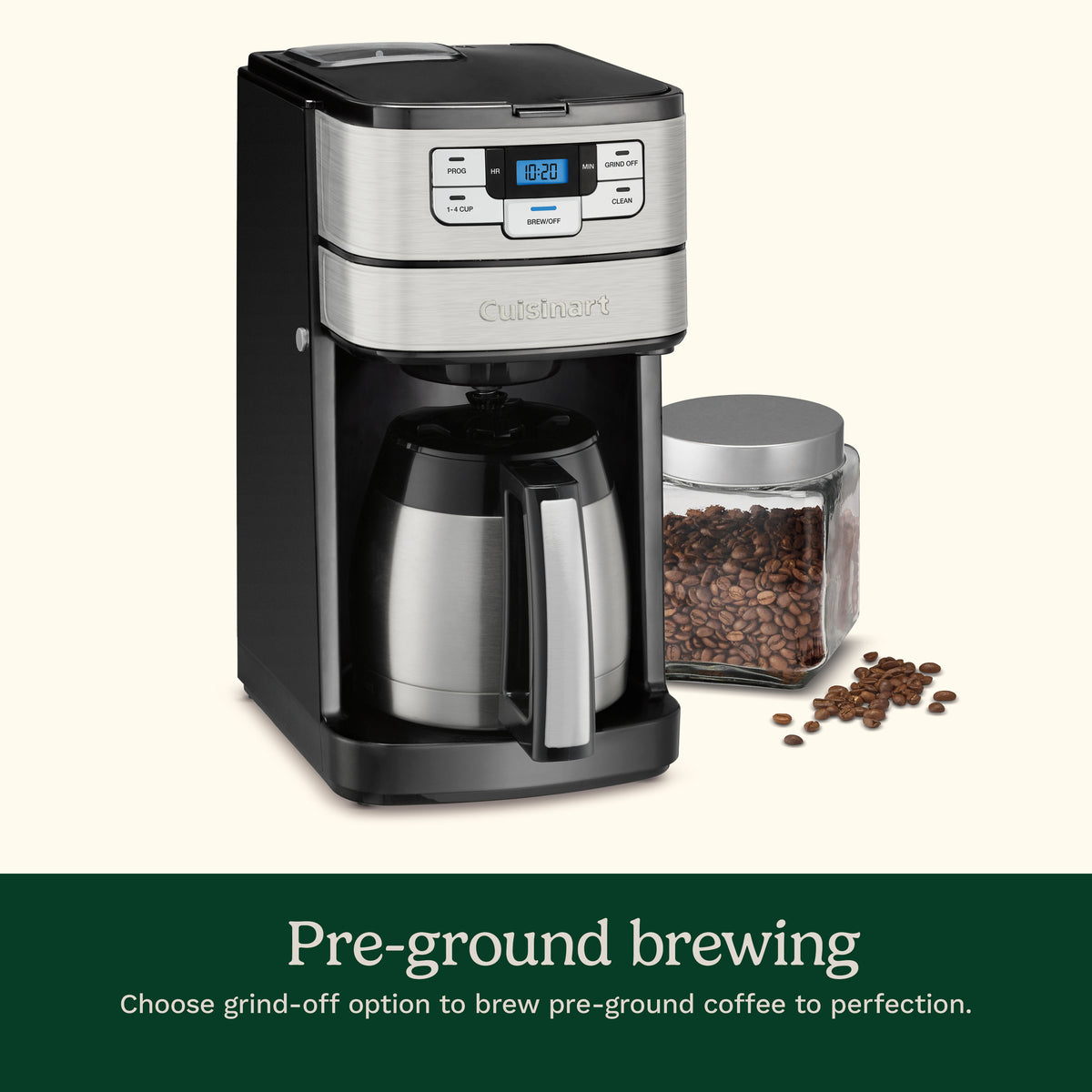 Cuisinart Automatic Grind & Brew 10-Cup Thermal Coffeemaker
