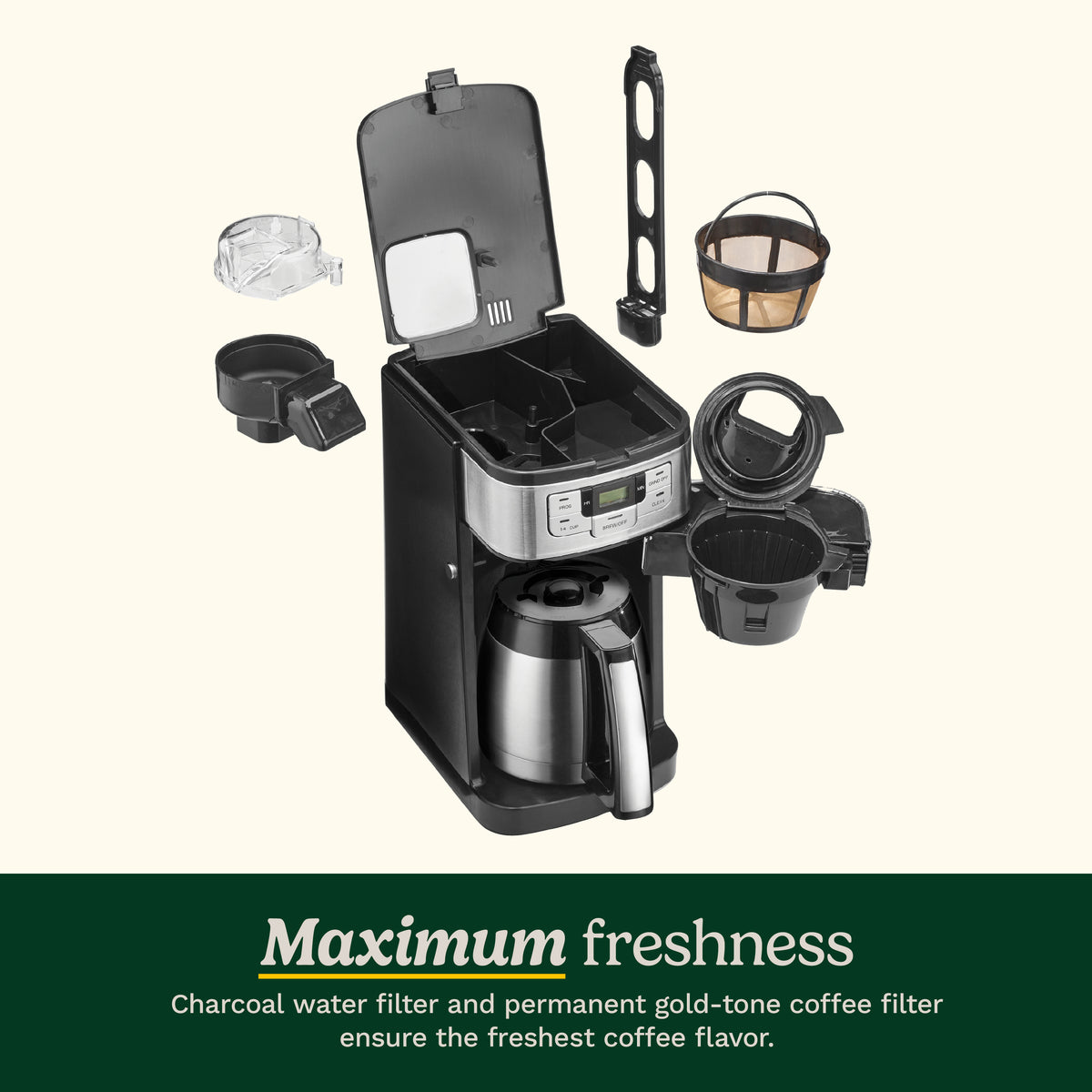 Cuisinart Automatic Grind & Brew 10-Cup Thermal Coffeemaker