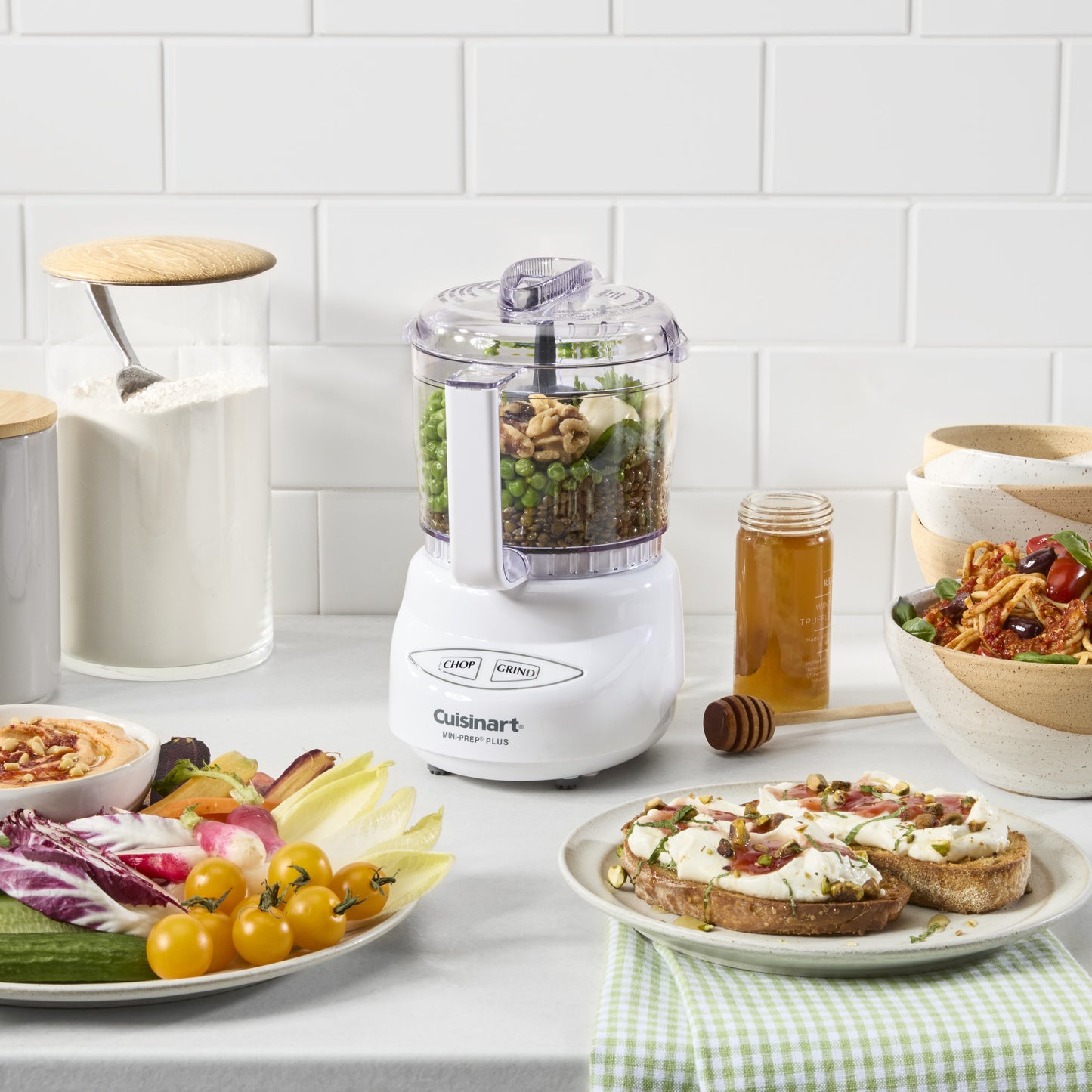 Cuisinart Mini-Prep Plus 3-Cup (0.7 L) Chopper/Grinder - White