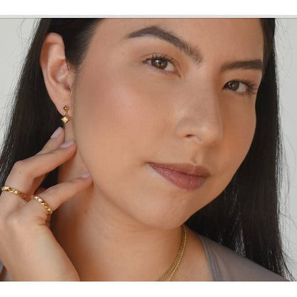 Lands Collection Earth Origin Diamond Earrings