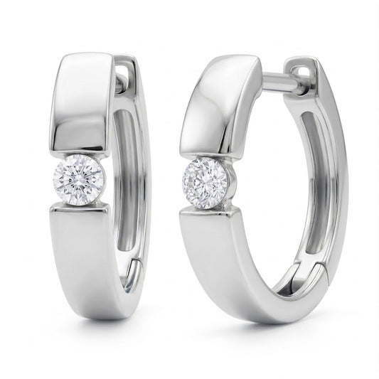 Lands Collection Ice Eclipse Earrings