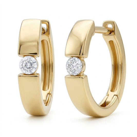 Lands Collection Ice Eclipse Earrings